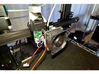 60mm Fan Hotend Duct for Creality CR-6 SE by RunRunRoux