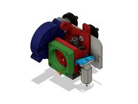 Ender 3 and 5 Fan Duct System by thrutheframe