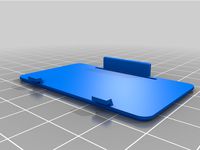 Aiwa remote control battery cover by jarnow