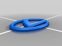 Lexus Logo Key Fob by almatooq