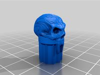 Skull Valve Stem Cap by CrazyCraigs