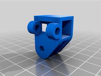 Desk lamp with 10x10mm aluminium profile and 2 led bars by Kandersky