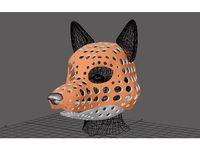 Fursuit- or puppet-head base - version 81 - Legoshi by Tioh
