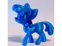 Cautiously Walking Applebloom by pessimizer