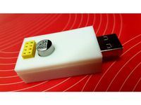 ESP-01 Programmer case (SCAD) by ckhmer1