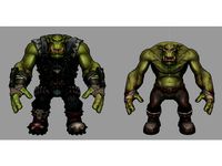 ork head and full bod combo by M_croi