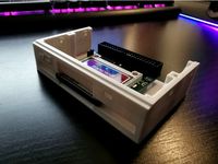 3.5" bay enclosure for HX-2118P CF card-IDE adapter v. 2 by HanJammer
