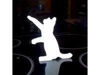 Stand-Up Reaching Cat Soap Mold by crizzle