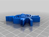 Fantastic Plastics Logo Spinner - Print In Place by AllCingEyeDog