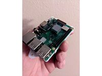 Raspberry Pi 4 mounting plate by JasonDentler