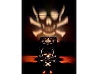 Tea Light Jolly Roger by muddymaker