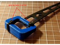 BD Nut Tool Palm Rest; Metolius TCU Axle Spacer by drifen