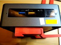 Intel NUC DIN clip by kaccer