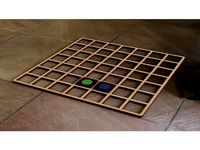 Qwirkle Travel Grid, Laser Cut by kap42