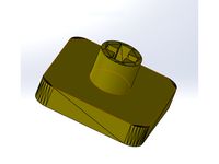 Minimalist cherry mx keycap (Cilindical Axe) by asesmero