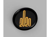 2020 Commemorative Coaster by DPS_Design