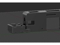 Amovible GPS mount for Eachine Tyro 79 canopy battery up Tyro79 by Quentin_M