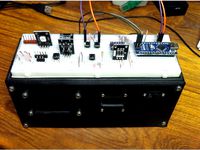 Arduino and LCD prototyping box by CrispyDragon