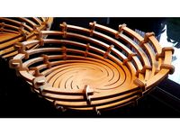 Plywood Spiral Bowl by Roolaid