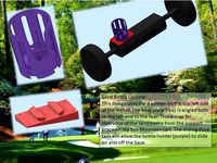 Sand/Divot Bottle Holder for Club Booster V2 by bschlegel