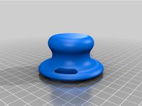 pot lid knob with open or close air escape hole by RubyToronto