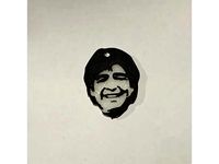 Diego Armando Maradona Keychain - Tribute to D10S by Rockets92