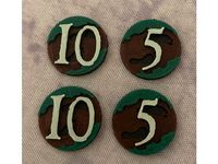 Lord of the Rings LCG Tokens Core Set Progress 5 & 10 by Lilian_Patate