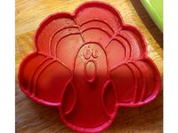 Turkey cookie cutter and rolling pin guides by thefrayedend