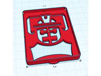 Cybermen Cookie cutter by Ethermagic
