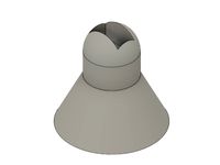 Pinball LED Lamp spotlight reflector for playfield by biglouie