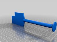 A toilet paper holder express card slot (ToiletPaperPad) by alexdoit