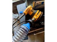 Dewalt Orbital Sander dust port adapter by brianwescott