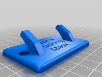 Face Mask Holder by heartRobotic