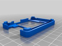 orange pi one case 4010fan heat sink space by puccac