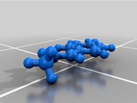 Paracetamol molecule by Flashprin1