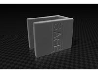 Notebook cam cap - 6.5mm thick display by janrezek