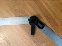 Tighten/Loosen Key for GemRed Digital Angle Finder Protractor (Stainless steel, 7inch/200mm) by AutomationExploration