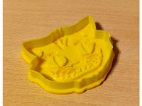 Cheshire Cat Cookie Cutter Improved by Borszczuk