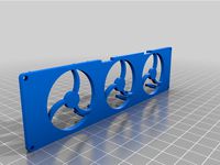 Snapmaker 2.0 Power Supply Fan Bracket by 3Dnate