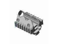Phalanx the Talon Claw V4 foregrip with picatinny side rails by Eric1218
