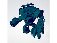 Construction Robot (posable) Supported by pen2