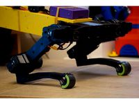 New shoes for RoboDog by robolab19