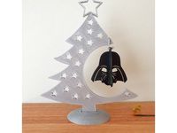 Darth Vader Christmas Bauble by CheesmondN