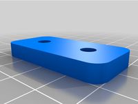 Simple 2 holes bracket for "YAILE enclosure side panels" by Piffopi