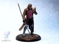 Gambit - X-Men (35mm presupported wargame miniature) by Kobarf