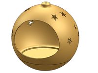 Snawball for christmas to fill with micro prints by khepris