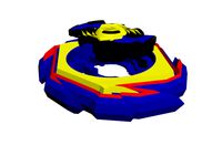 Galactic Ellizion E6. Hasbro standart. Right spin. Custom. Beyblade burst. by Eduard1_0