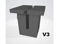 7mm screw grommet AKA Captive nut by jonaskarlsson