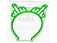 Middle Finger Diadem/Headband by Dr4l3g