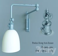 Pimlico Swing-Arm Sconce